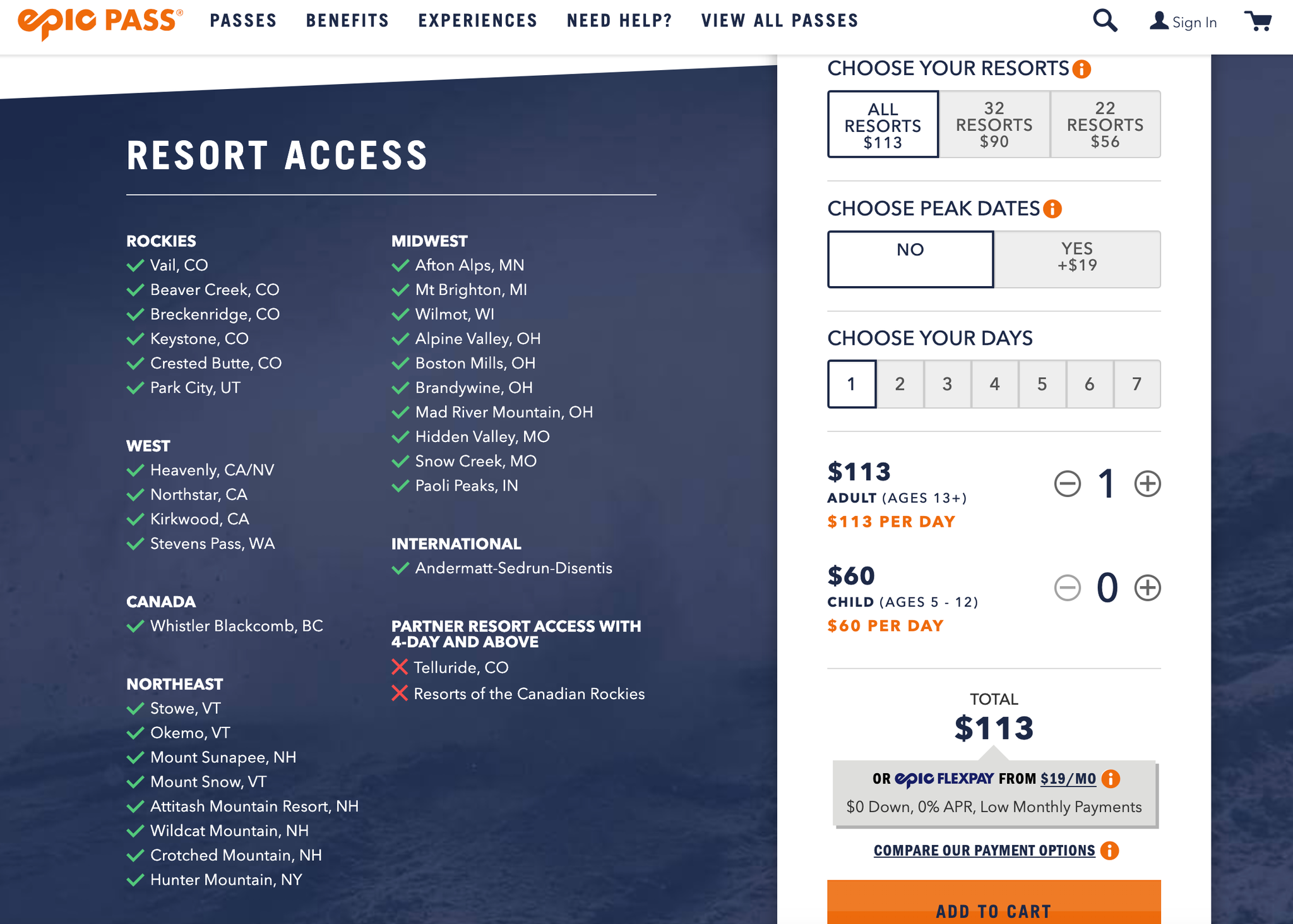 Last day to buy an Epic Pass — buy now or pay double for ski lift